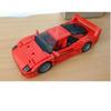 Классические гонки 10248 F40 Совместимый MOC-49743 Спорткар 1192 шт. Сборка внахлест Строительный блок Игрушка Модель Сделай сам Детский подарок Подарок