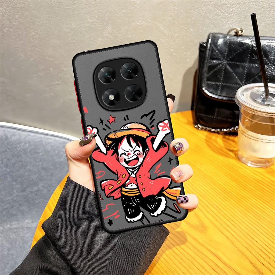 Чехол Задняя крышка телефона для Xiaomi Redmi Note 14 A4 11 14C 13 Pro Plus 10 9S 12 13C Мультяшный O-One Pieces