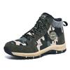Couples Cotton Shoes for Women Camouflage Winter Plush Warm High Tops Shoes Man's Non Slip Snow Boots