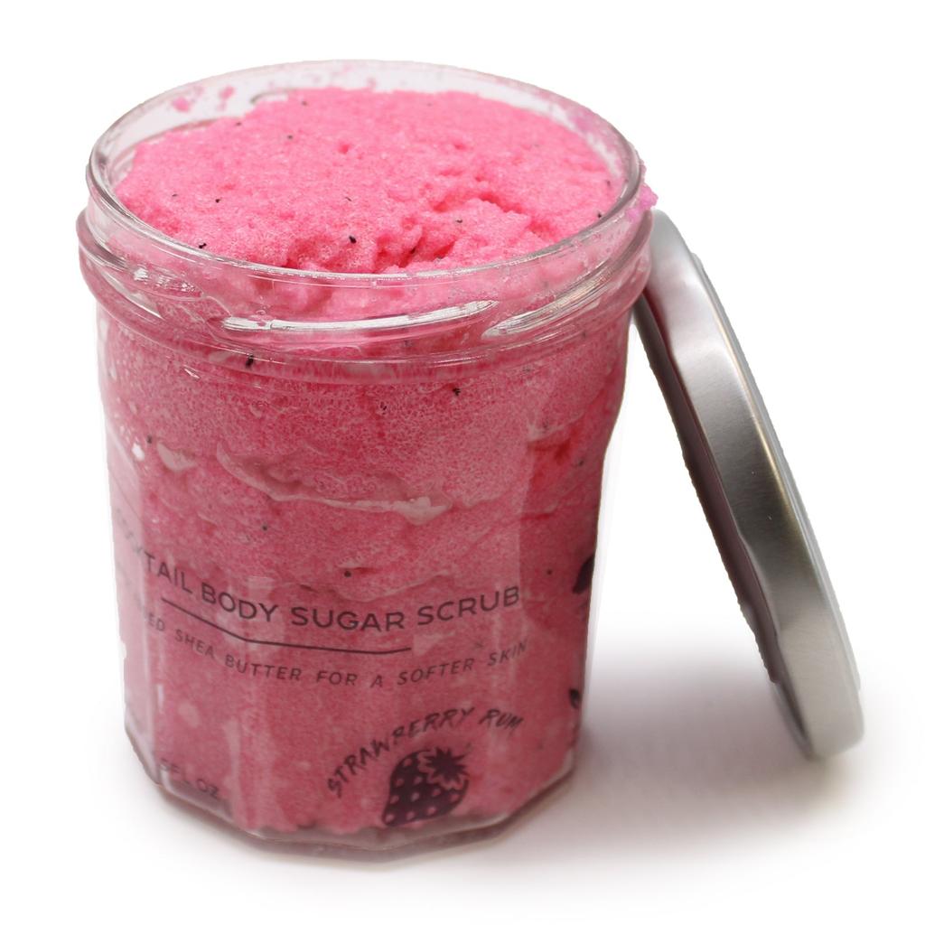 Sugar Body Scrub, Strawberry Rum 300g