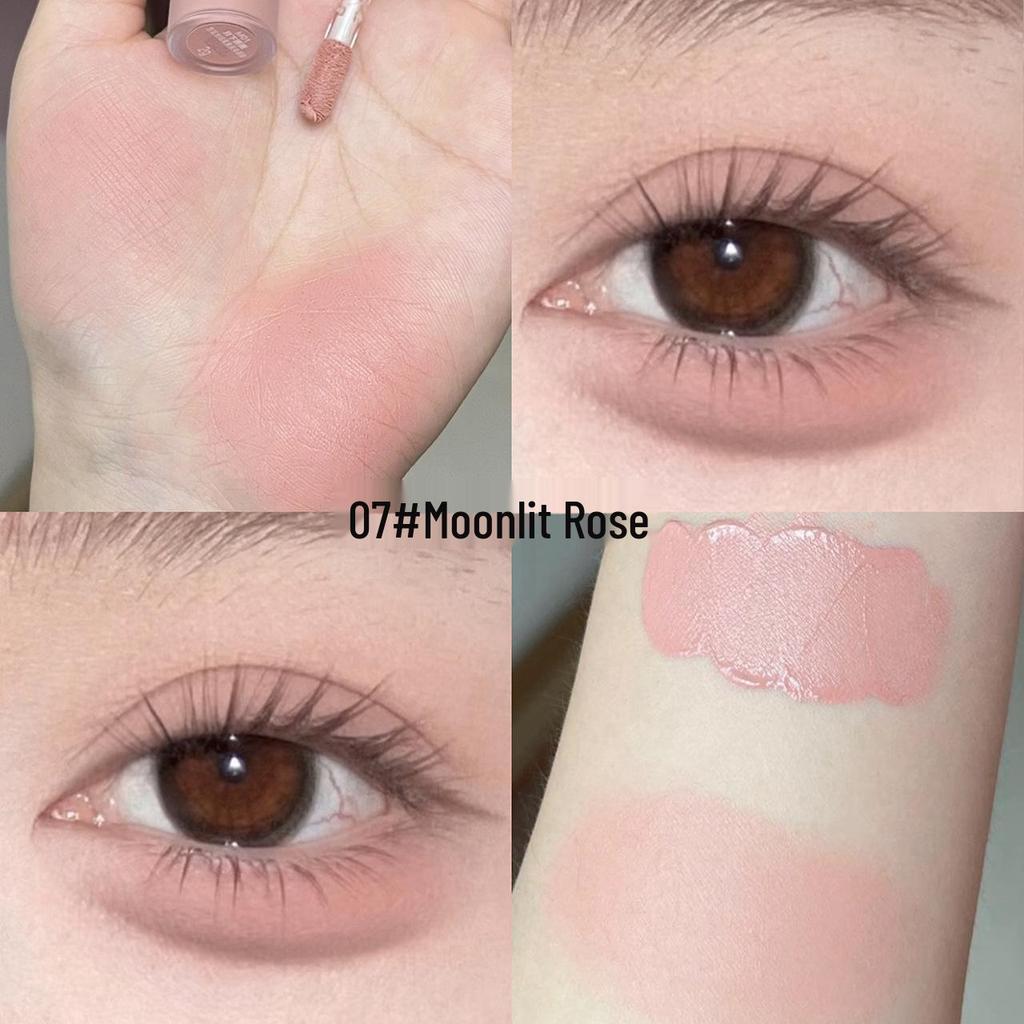 Kakashow Жидкие тени для век 'Звездное сияние': Жемчужный матовый хайлайтер с глиттером для осветления области под глазами.