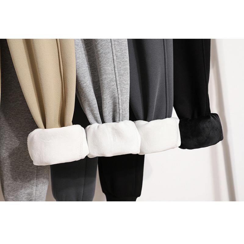 Зимние спортивные штаны Harlan Bunched Feet и флис с вышивкой из плотной ткани