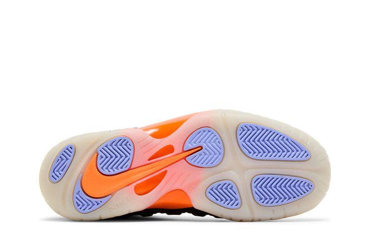 Детские кроссовки Nike Air Foamposite One Suns (GS) Черный/Total Orange-Twilight Pulse-Белый