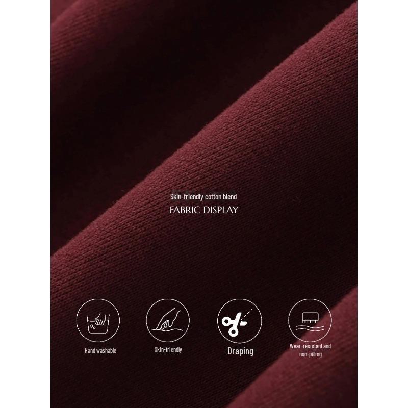 Синан Свободный стиль блогера Американский акцент Рукав реглан Боковая молния Повседневный Плюс Бархатный свитер SN6837