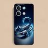 Золотой Скорпион Чехол для Мобильного Телефона для Xiaomi Redmi Note 14 13 12 11 S Pro Plus 4G 5G Цветной Печатный Чехол Чехол Красивый Роскошный