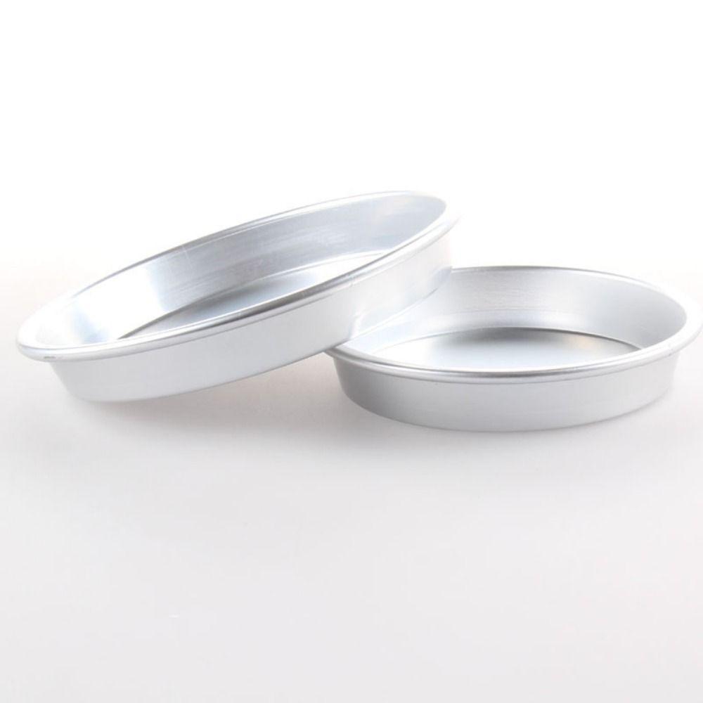 Aluminum Zinc Zinc Alloy Baking Tray 6-10in Baking Pan Cookie Baking Cake Mold Kitchen Baking