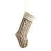 13Colors Christmas Big Stocking 46CM Knitted Stocking, Used For Hanging Christmas Trees, Family Party Decoration