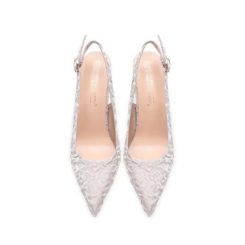 Женские босоножки на платформе Baotou, блочные туфли на высоком каблуке, сплошные туфли, сексуальные вечерние туфли на шпильке, женские туфли Sandalias De Mujer 2024