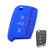 3 Button Remote Key Silicone Cover Fob Case Fit For VW Golf 7 /Skoda Seat Octavia Combi Leon Ibiza 2015 2016 2017 2018 2019