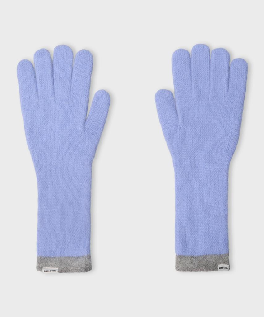 CHICKS Line Mohair Fingerhole Gloves (5 Colors)