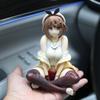 Фигурка аниме Cz Ryza Atelier Ryza Сидячая поза 15,86 см ПВХ Коллекционная Украшение-подвеска для приборной панели автомобиля