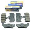 Motorcycle Front Rear Brake Pads for BMW HP2 Megamoto 2006-2010 K1200GT 2002-2008 K1200S R1200ST 2003-2007 R1200S 2006-2015