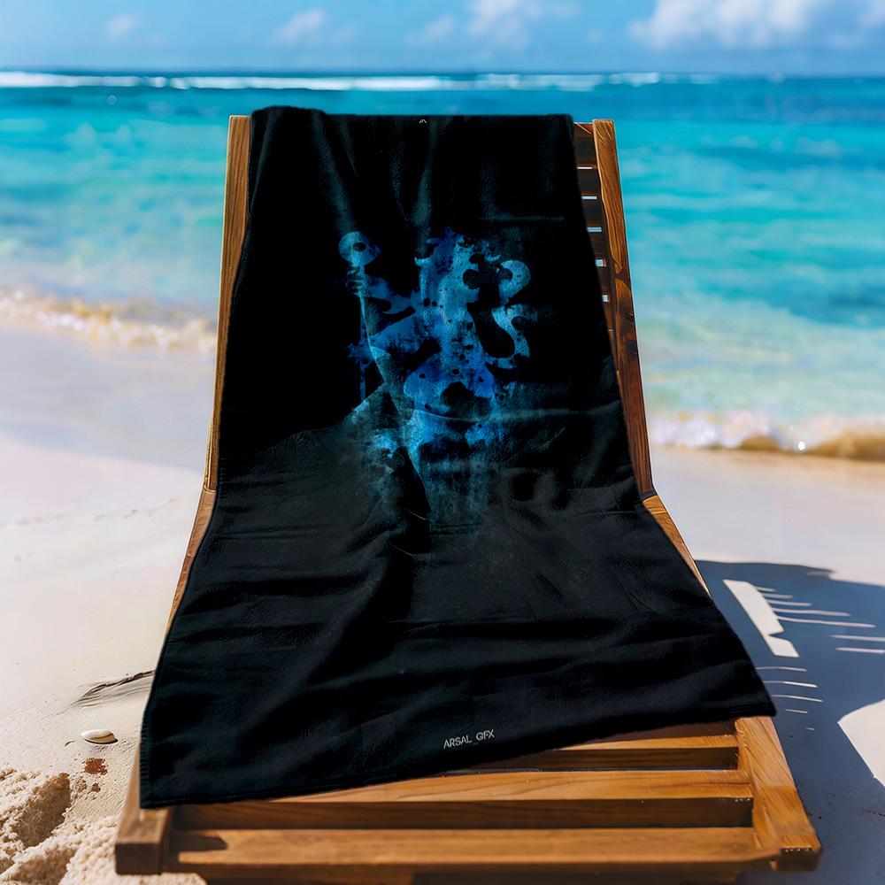 Chelsea Beach Towel High Absorbency Quickdry Comfortable Lightweight