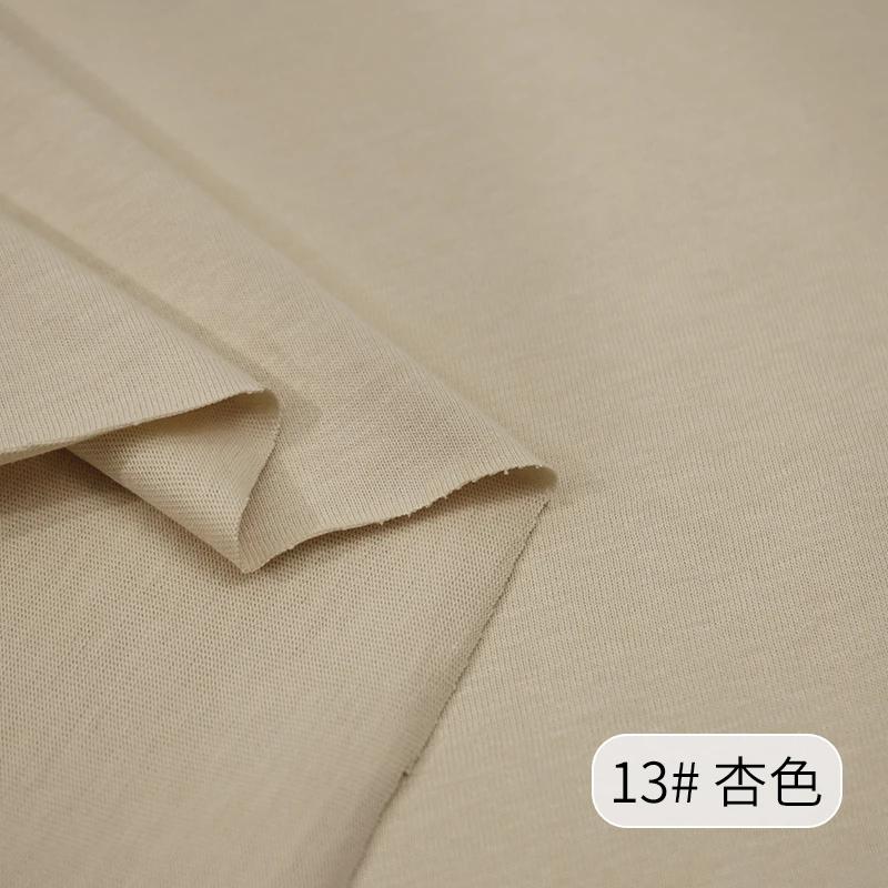 185x50см Мягкая Дышащая Чистый Хлопок Трикотажная Ткань для Изготовления Футболок, Базовых Рубашек, Платьев, Ткани для Одежды Ручной Работы DIY K302986