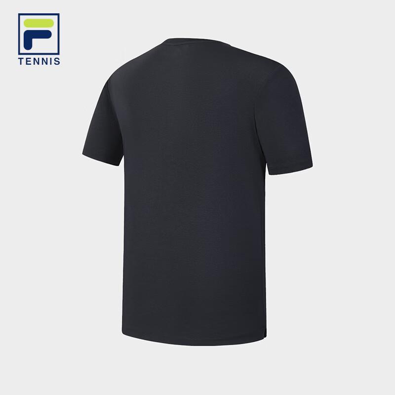 Fila Мужская быстросохнущая вязаная футболка для тенниса