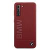 Etui do Samsung Galaxy S21 Plus BMW Silicone Signature Czerwone
