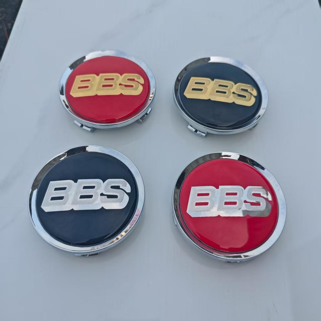 QXV2 4 шт. Колпачки ступицы с эмблемой BBS 68 мм 75 мм Акрил ПММА Плоская поверхность Колпачок центральной ступицы колеса автомобиля BBS Ступица Для центральных колпачков ступицы автомобиля