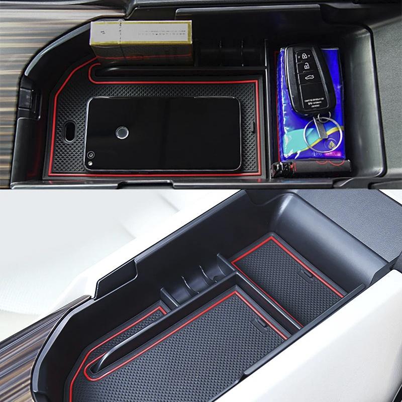 Car Armrest Storage Box Center Console Glove Tray Organizer Accessories For Toyota Camry 70 XV70 2018 2019 2020 2025 2025 2025