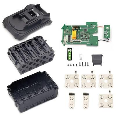 Заменяет 18v21700 аккумуляторный электроинструмент для гнезда с защитной пластиной, корпусом для аккумуляторной батареи, платой, защитными принадлежностями для зарядки