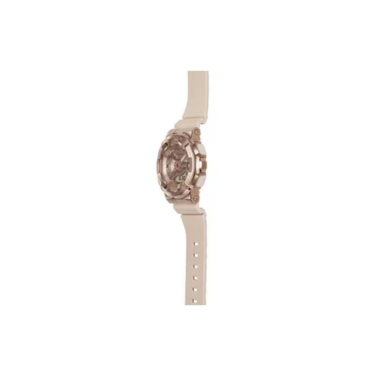 Casio Женские Полностью Металлические Серия Золотые Часы GM-S110PG-4AJF GM-S110PG-4AJF