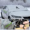 Зимний чехол-тент на лобовое стекло автомобиля, защита от снега и солнца, снегозащитный щиток для переднего окна Citroen C3 C4 C5 C1 C2 Berlingo Celysee Xsara Picasso