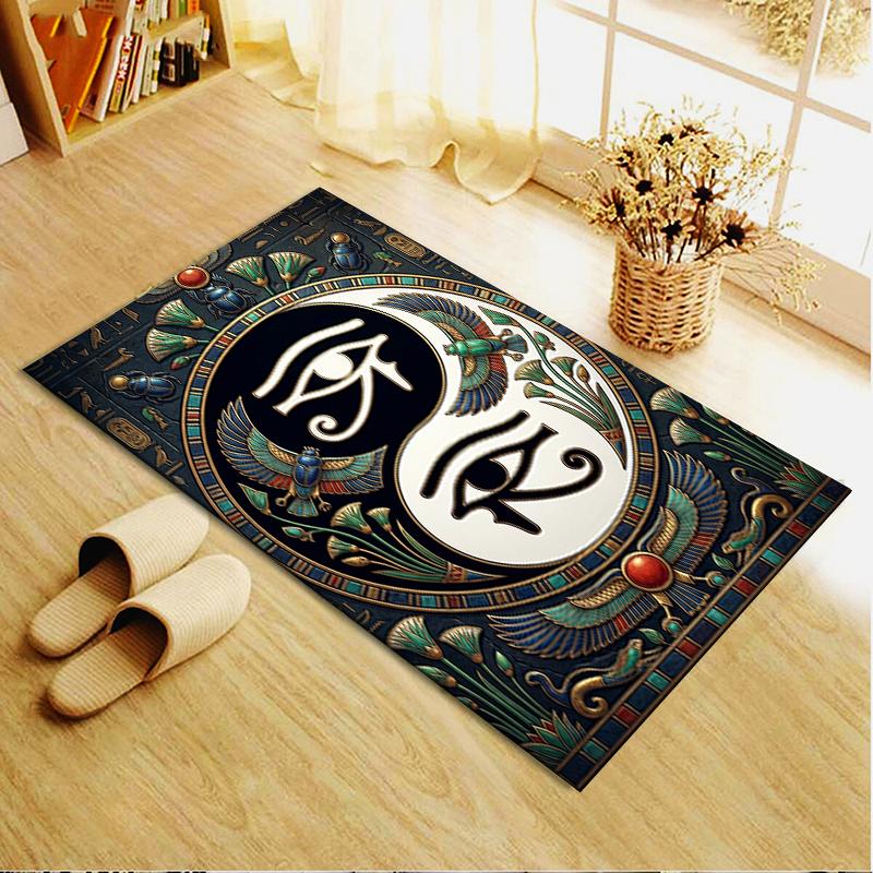 2025 New The Eye of Horus Carpet Rug for Living Room Bedroom Home Sofa Decoration,Kids play Non-slip Floor Mat109