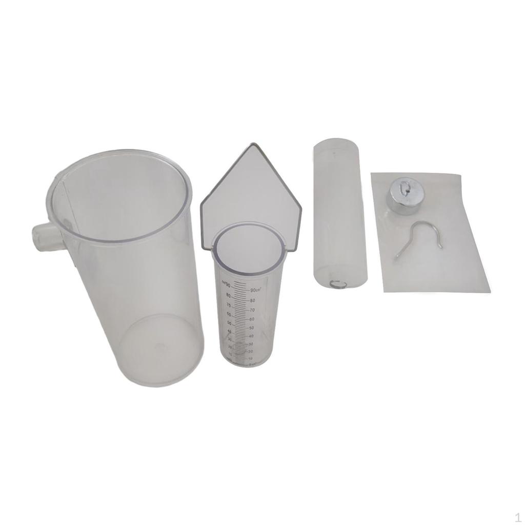 Flotation Principle Model Beaker Archimedean Kits Overflow Can Plastic for