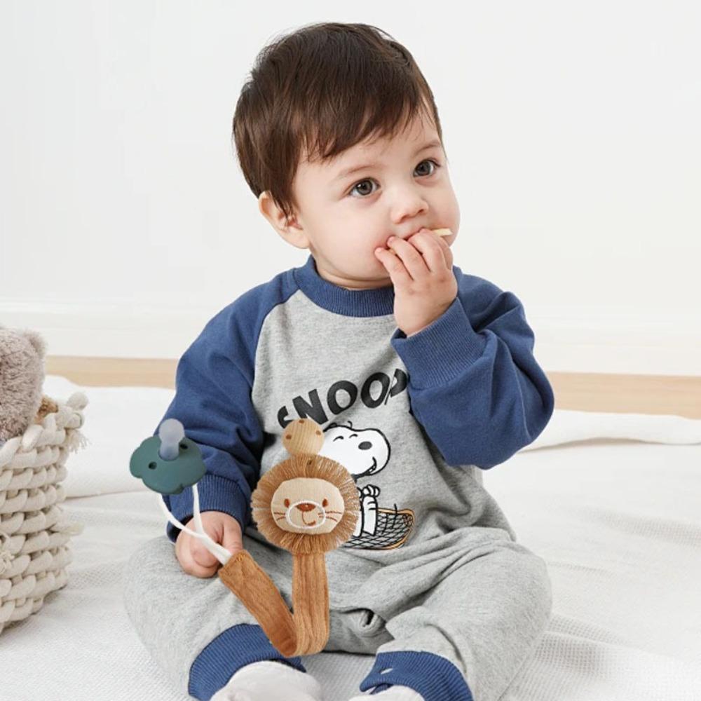 Мультяшный держатель для пустышки, клипсы-держатели для соски против потери, милая детская тканевая цепочка для пустышки, дети