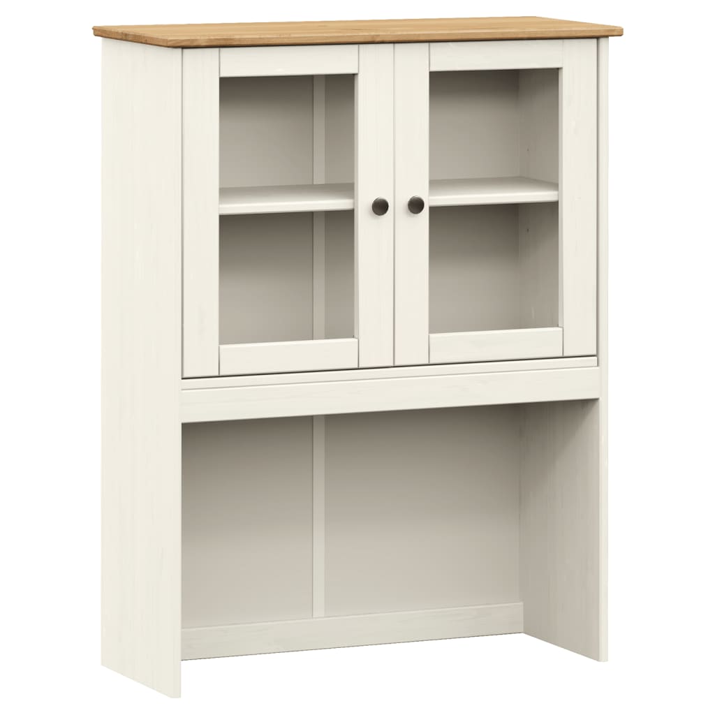 Sideboard Attachment VIGO White 78x30x100 cm Solid Pine Wood