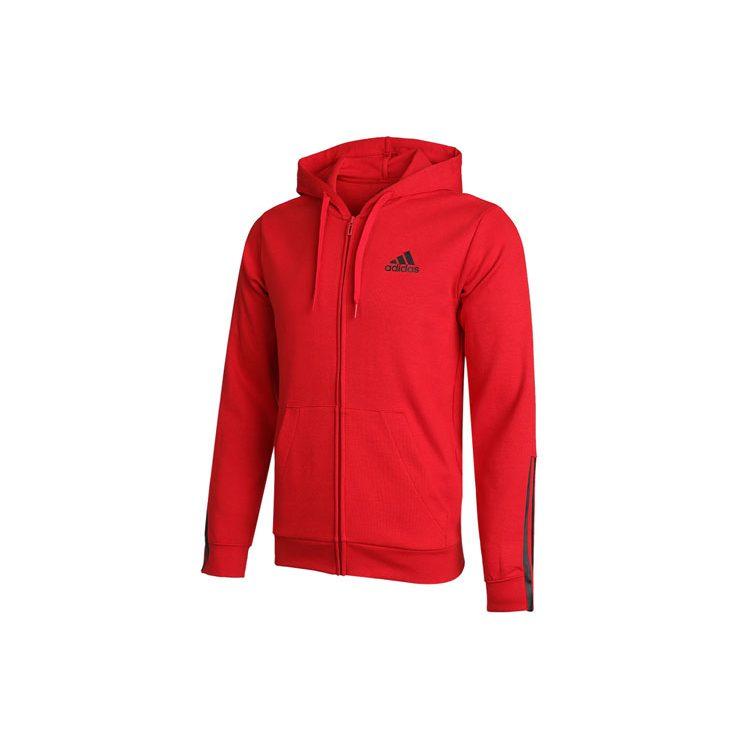 adidas Куртки Мужские Красные С Капюшоном Умеренные Другие GP8604