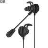 Reduction Headsets Wired with Dual Dynamic Earphones In-Ear Mic