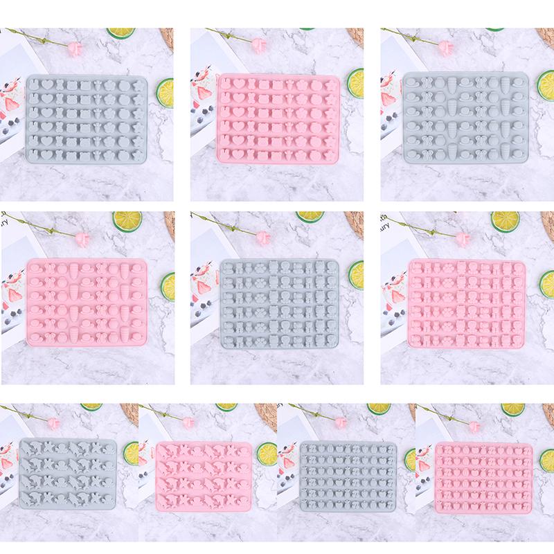 Миниатюрная форма для конфет Фрукты Животные Силиконовая форма для конфет Жевательная форма Сахарное искусство