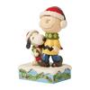 Шарф Snoopy & Charlie от JIM SHORE <Рождество> 6017237