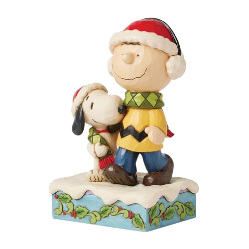 Шарф Snoopy & Charlie от JIM SHORE <Рождество> 6017237