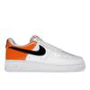 Air Force 1 07 White Brilliant Orange Women Sneakers Black DJ9942-103