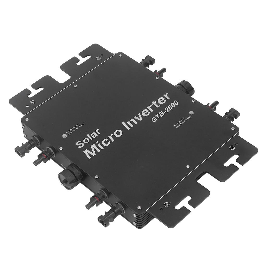 2800 Вт Солнечный сетевой инвертор MPPT Power Micro Inverter с управлением по WiFi IP65 Водонепроницаемый