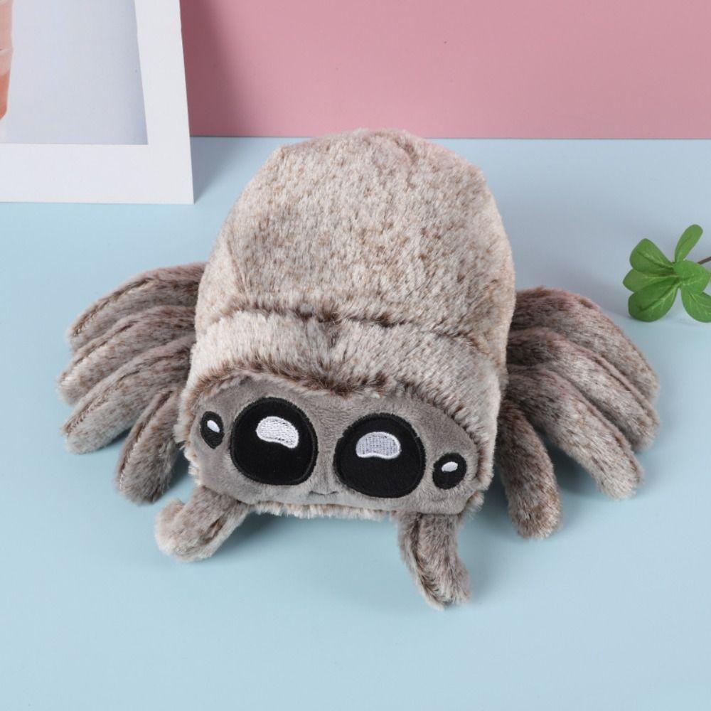 Cute Spider Stuffed Plush Toy Cartoon Spider Ornaments Plush Spider Doll  Halloween Decoration