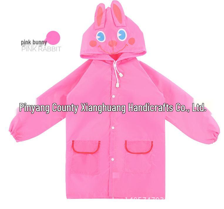 Детское пончо в японском стиле и мужской и женский мультяшный дождевик в корейском стиле - Водонепроницаемый и с защитой от УФ-лучей