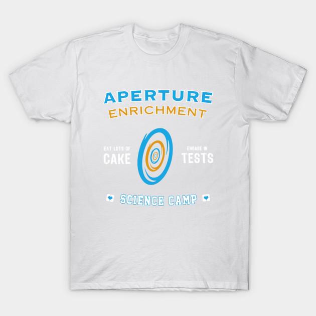 Футболка женская Aperture Science Camp Harajuku Print Kawaii футболка летняя с коротким рукавом женская футболка топ футболка
