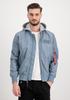 Зимняя куртка Alpha Industries MA-1 TT Hood (196108) (196108-134) blue