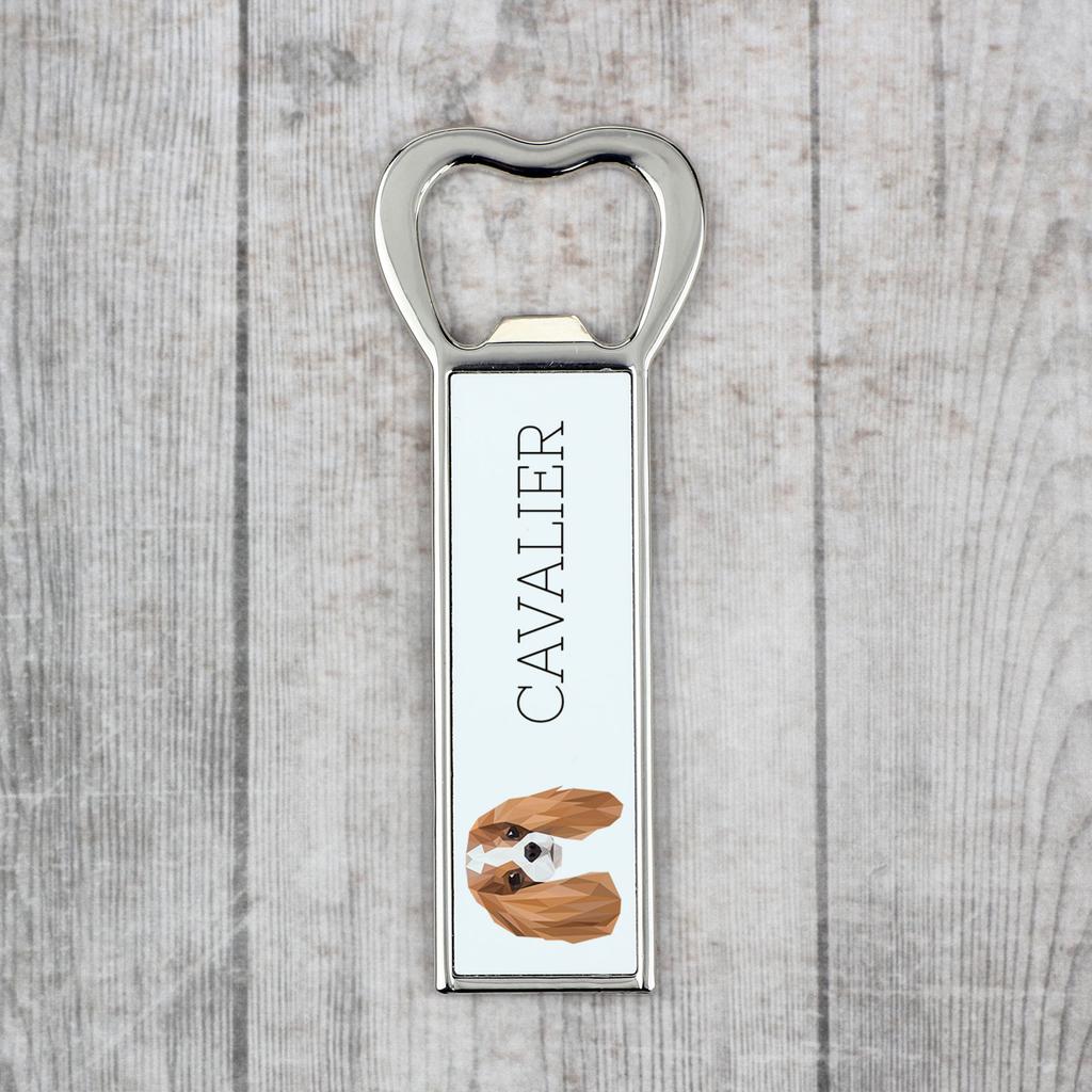 Cavalier King Charles Spaniel -Otwieracz Do Butelek Ze Zdjęciem I Napisem Do Piwa Art-Dog