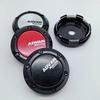 4pcs 66mm Car Wheel Center Caps With Advan Logo Emblem Badge Wheel Hubcaps Rims Hub Center Dust Cover Car Styling Accessories