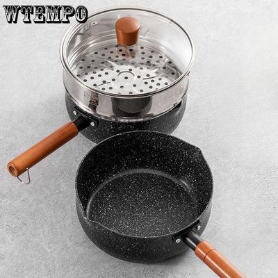 Пшеничный рисовый камень Молочный горшок Антипригарный горшок Бытовая дополнительная пищевая кастрюля Лапша Суповая кастрюля Индукционная плита