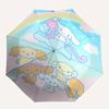 1pc Rainbow Cinnamoroll Sanrio Design Pattern Automatic 3-Fold Umbrella, 8 Iron Frames, High-Value Folding Umbrella, Suitable for Office, Travel and O