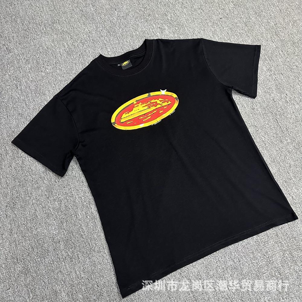 Cross-border Corteiz tide brand Alcatraz summer retro printing men's and women's trend loose casual short-sleeved T-shirt