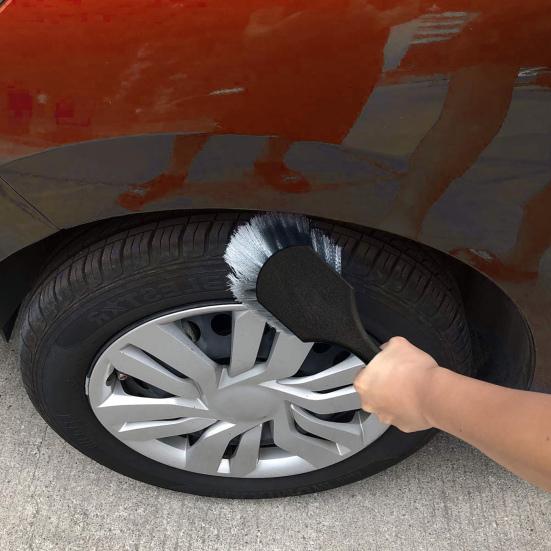 Excellent Wheel Cleaning Brush Useful Plastic Car Care