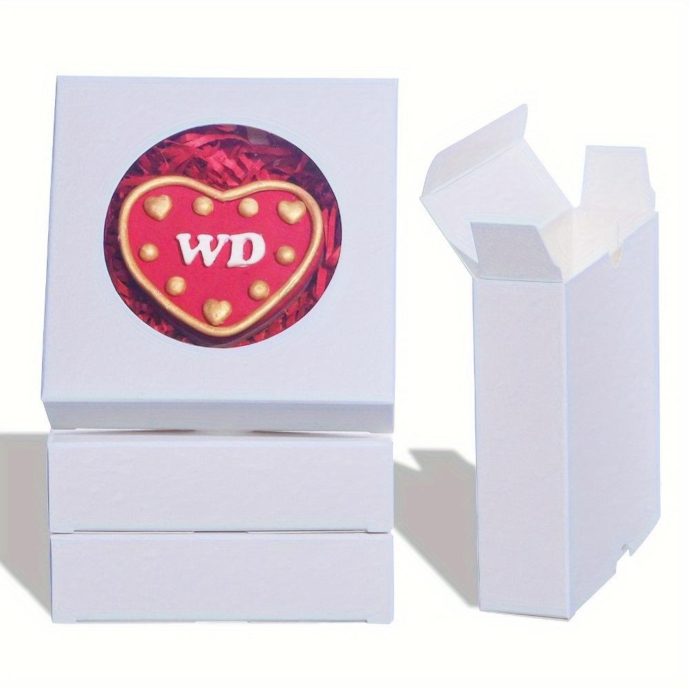 18 шт. Подарочная упаковка Коробки для печенья с окошком Коробки для сладостей Коробки для макарон Коробки для брауни Подарочные коробки Мини-коробки для выпечки Коробки для свадебной вечеринки