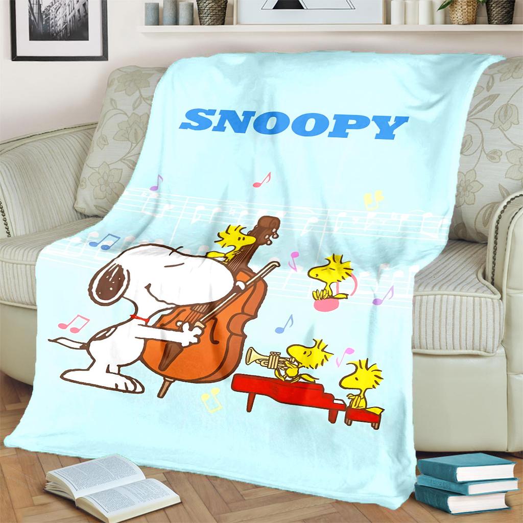 The Snoopy Blanket That Makes You Count Money in Bed Is Suitable for Beds and Various Other Occasions, Making It A Perfect Gift.