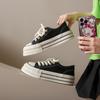 Canvas Shoes Female 2025 Summer Ins Versatile Thick Bottom Plate Shoes Spring And Autumn Casual Shoes TP229