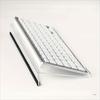 1pc Acrylic Keyboard Stand, Compact Desktop Lifter for Keyboard and Mini PC Keyboard Stand